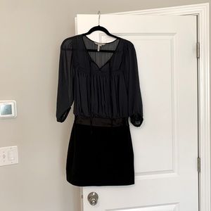 BCBG Navy/Black Dress